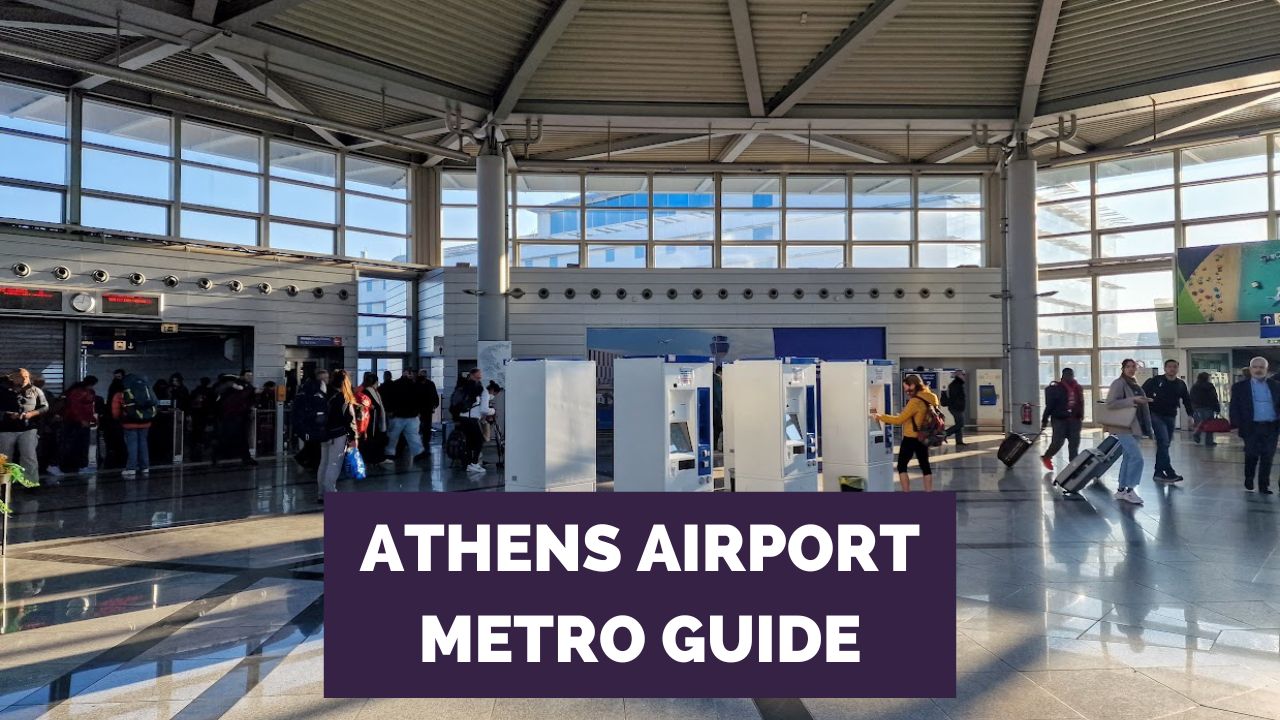 Aeroportul Atena Informații privind metroul din Atena