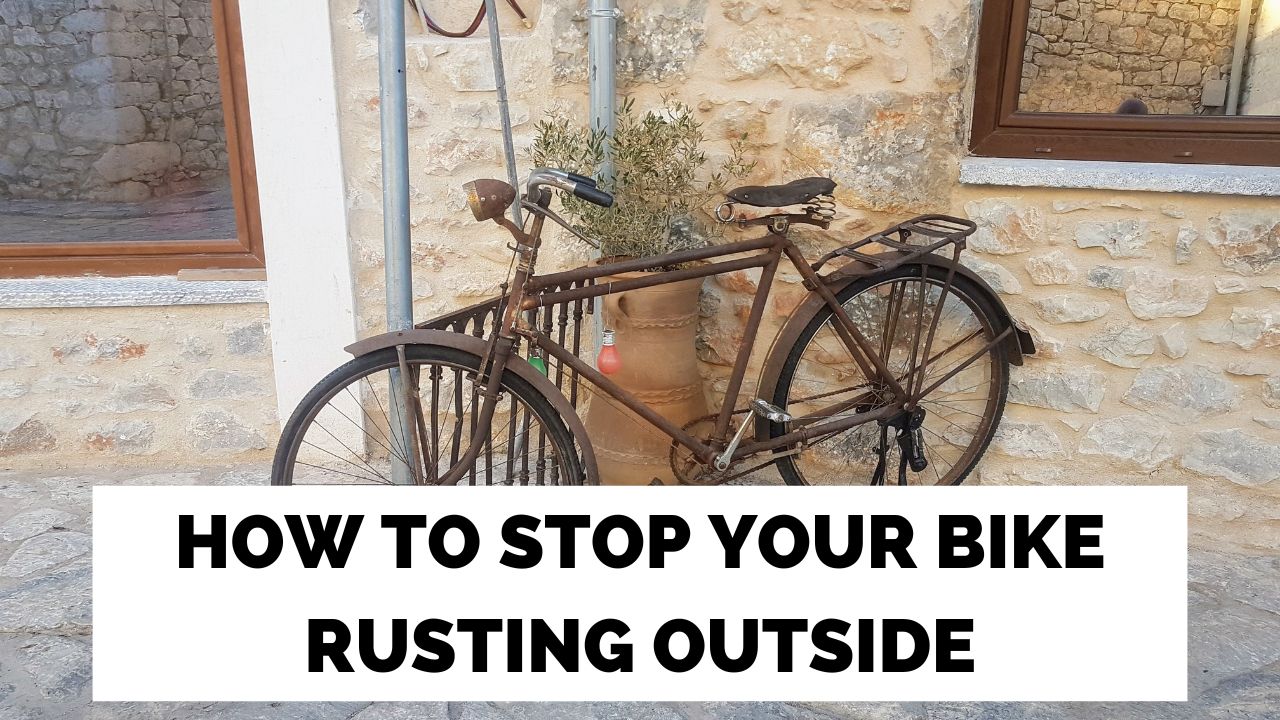 Cómo evitar que una bicicleta se oxide al aire libre