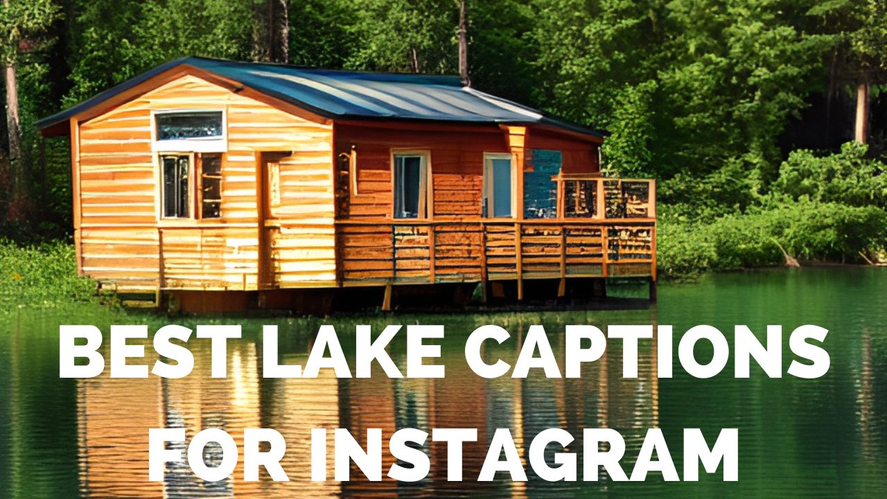 Geriausios ežero antraštės "Instagram", citatos ir kalambūrai