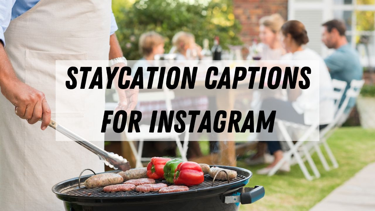 Instagram uchun 200+ Staycation taglavhalari va iqtiboslari