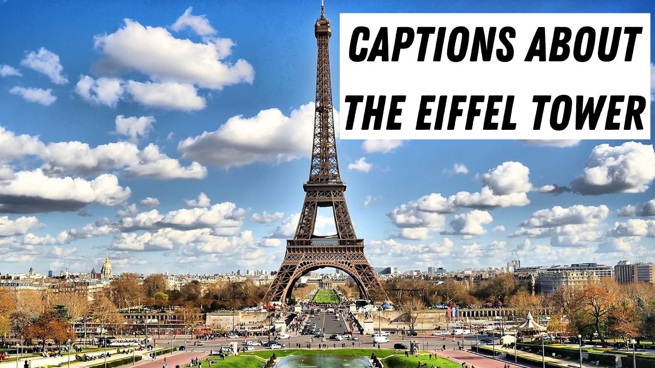 Sjove ordspil og billedtekster til Eiffeltårnet på Instagram