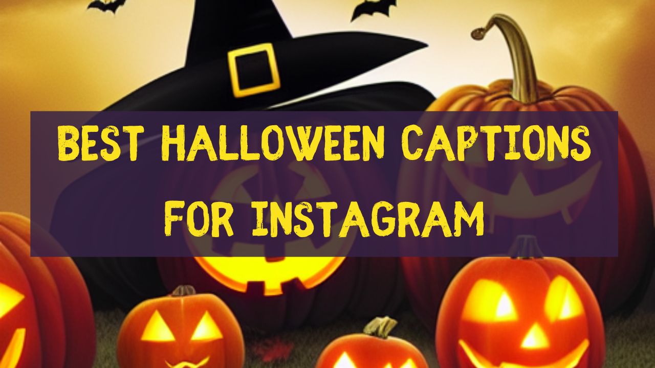200+ Spooktacular Cute සහ Scary Halloween Instagram සිරස්තල