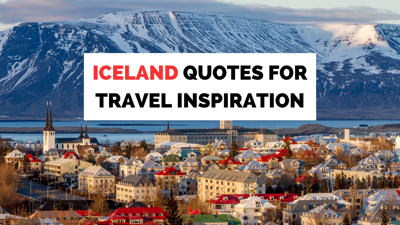 Citas y pies de foto de Islandia