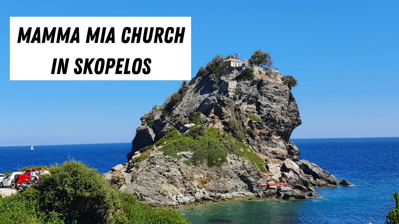 Mamma Mia kirkko Skopeloksella (Agios Ioannis Kastri)