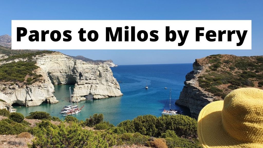 Met de veerboot van Paros naar Milos
