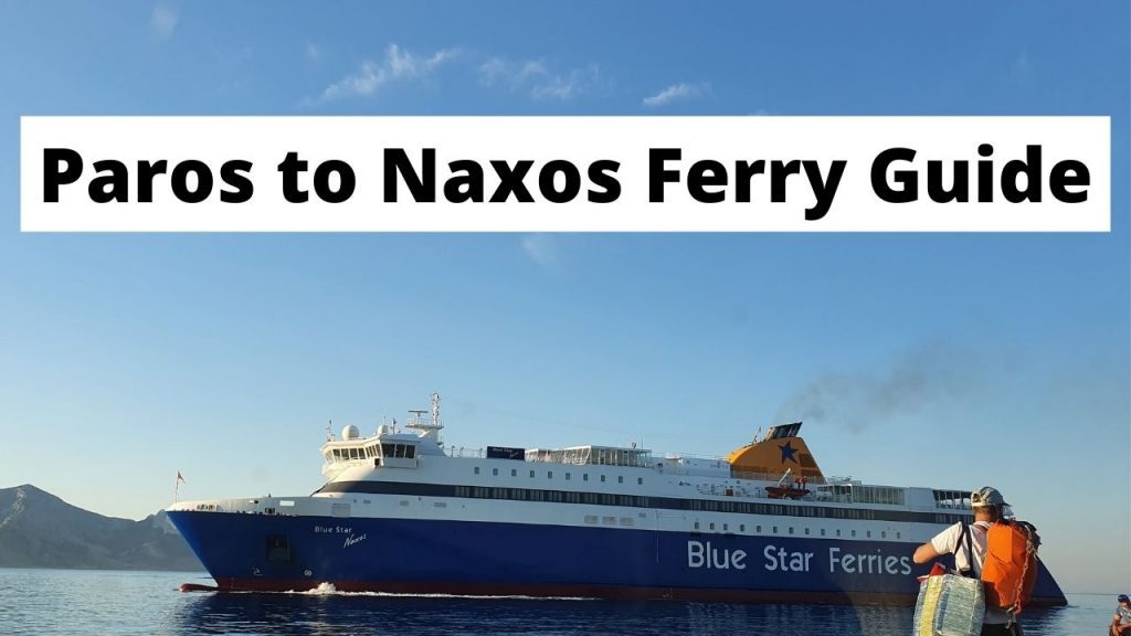 Paros Naxos Ferry Gida