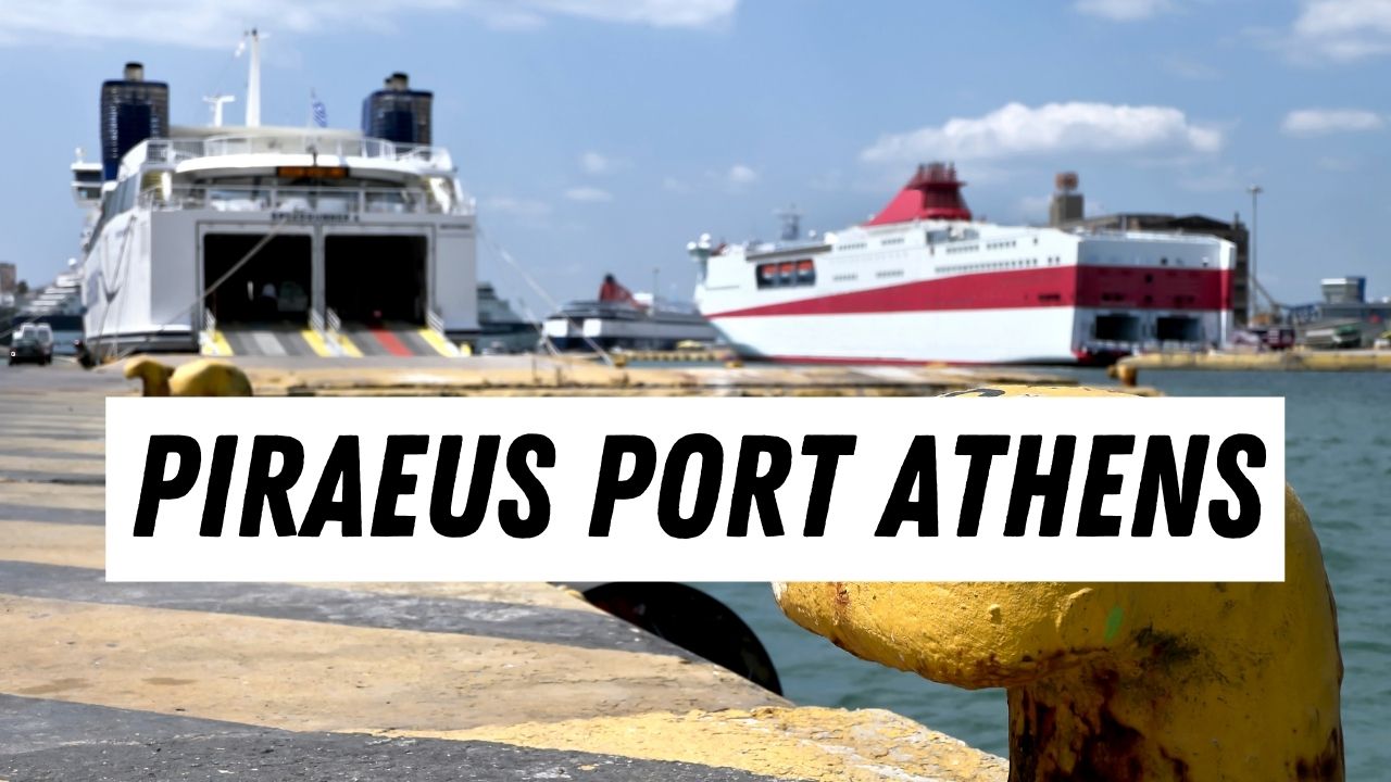Piræus Havn Athen - Information om færgehavn og krydstogtterminal