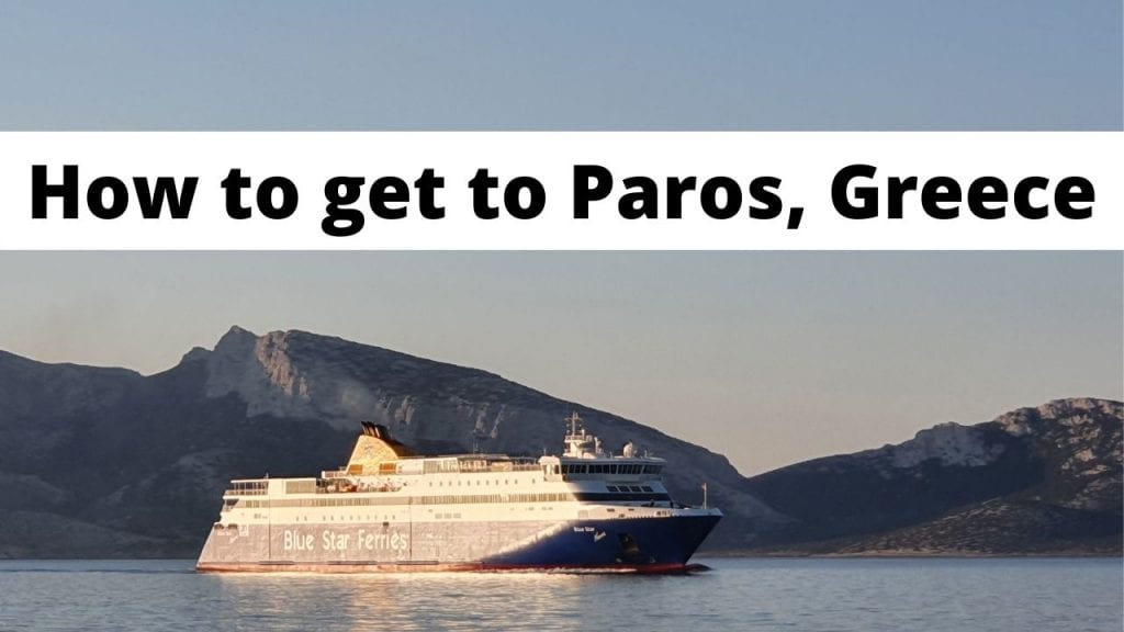 Kumaha carana meunang ka pulo Paros di Yunani