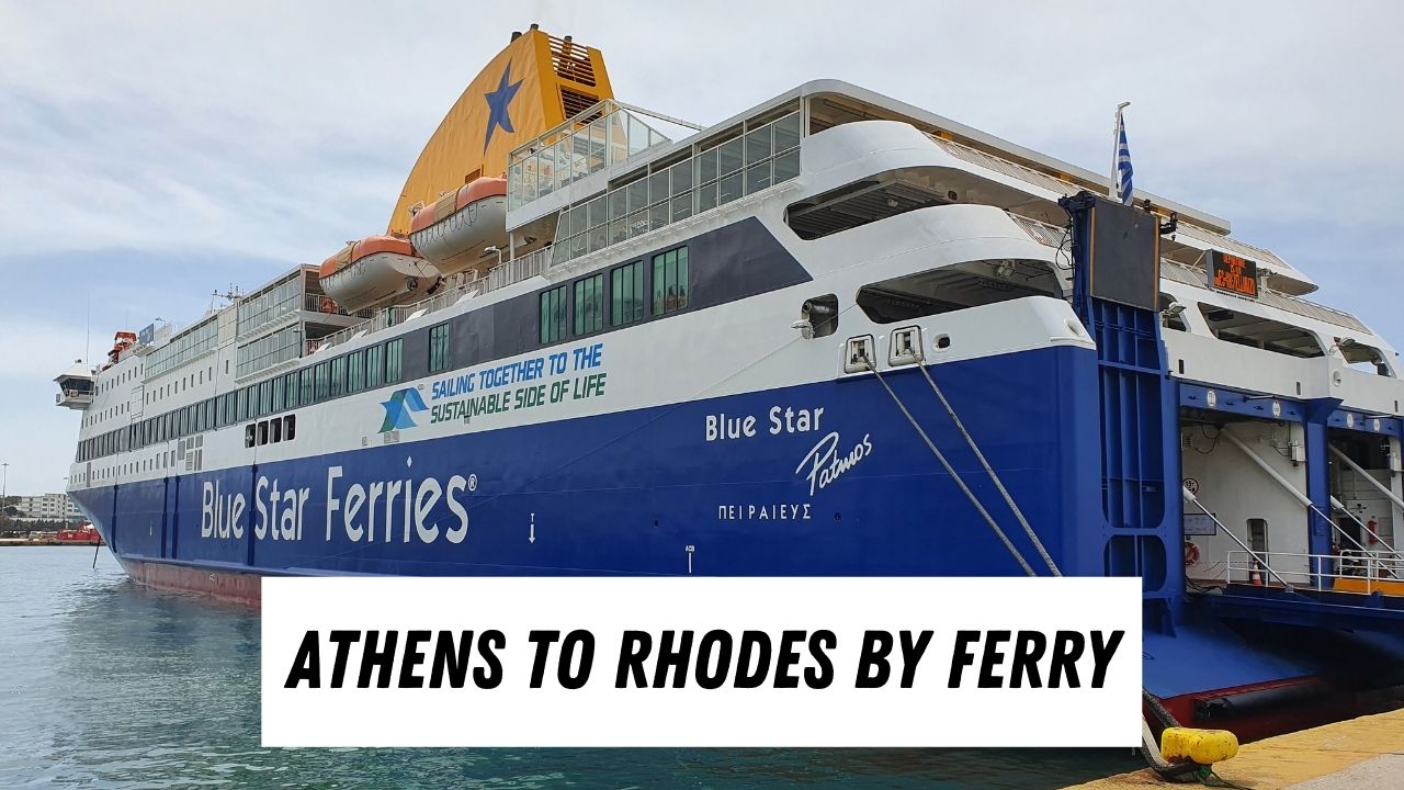 Ako sa dostať trajektom z Atén (Pireus) na Rhodos