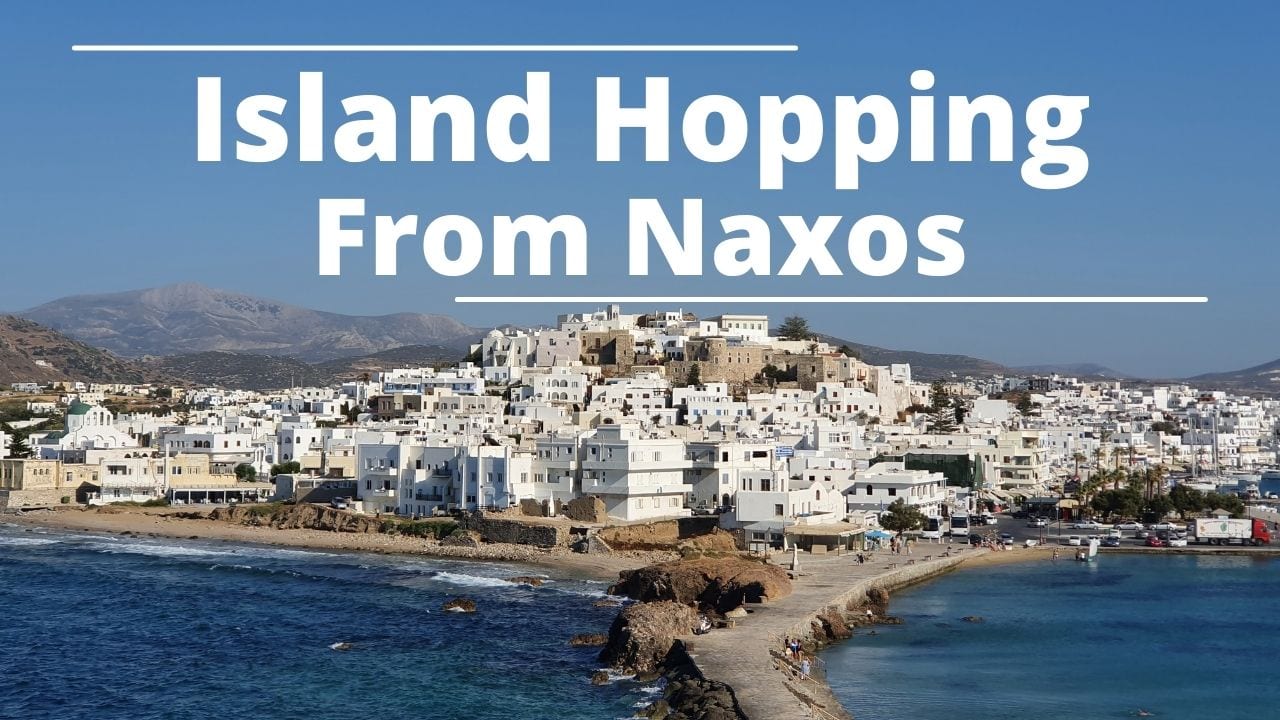 Naxos جي ويجهو جزائر توهان فيري ذريعي دورو ڪري سگهو ٿا