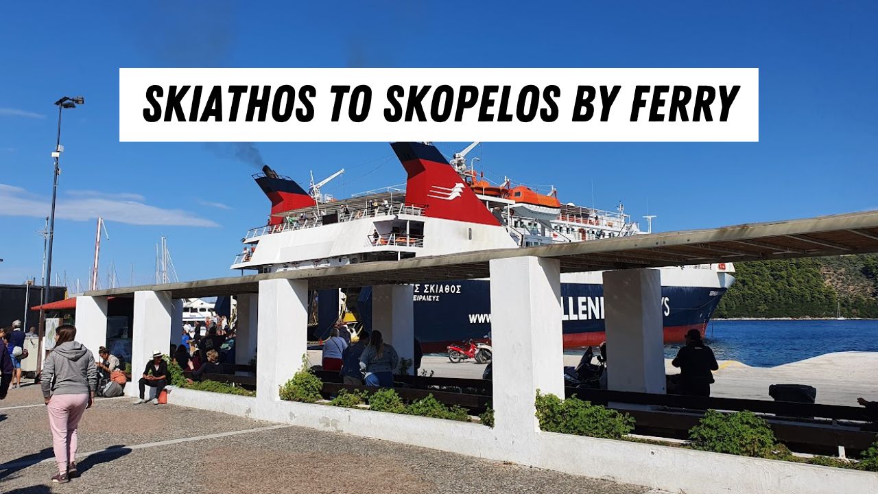 Skiathos ka Skopelos Ferry Guide - Jadwal, Tiket, sarta Émbaran