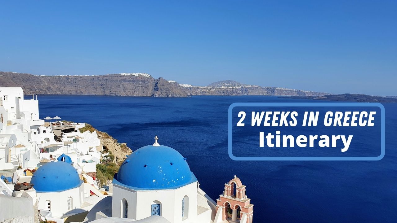 Načrt potovanja po grških otokih za 14 noči / 16 dni