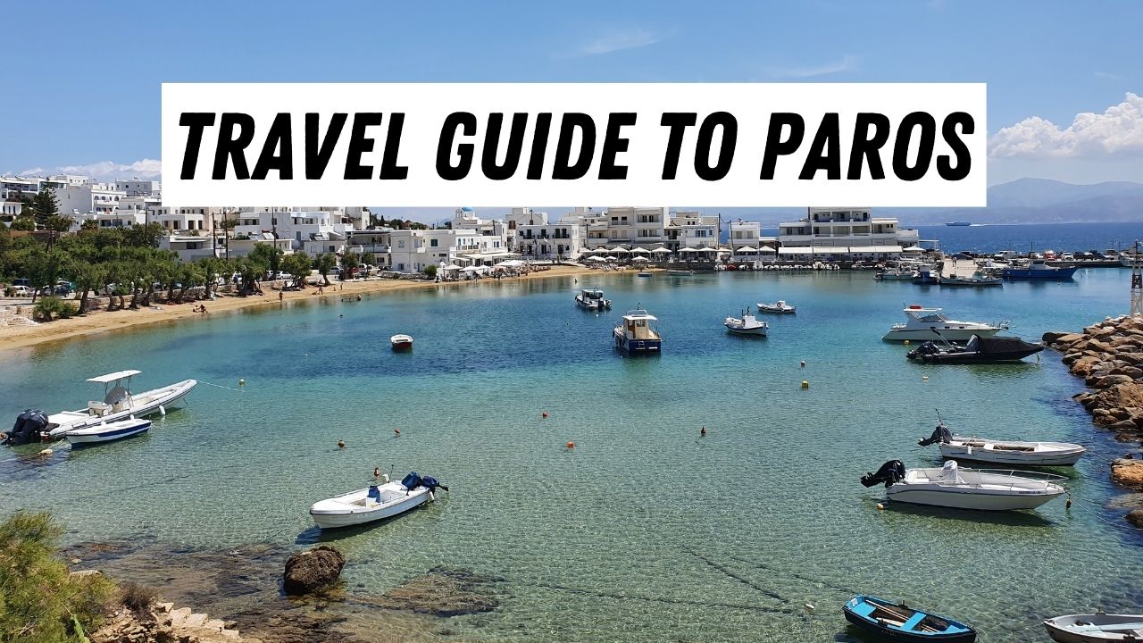Paros-reisblog - Beplan 'n reis na Paros-eiland, Griekeland