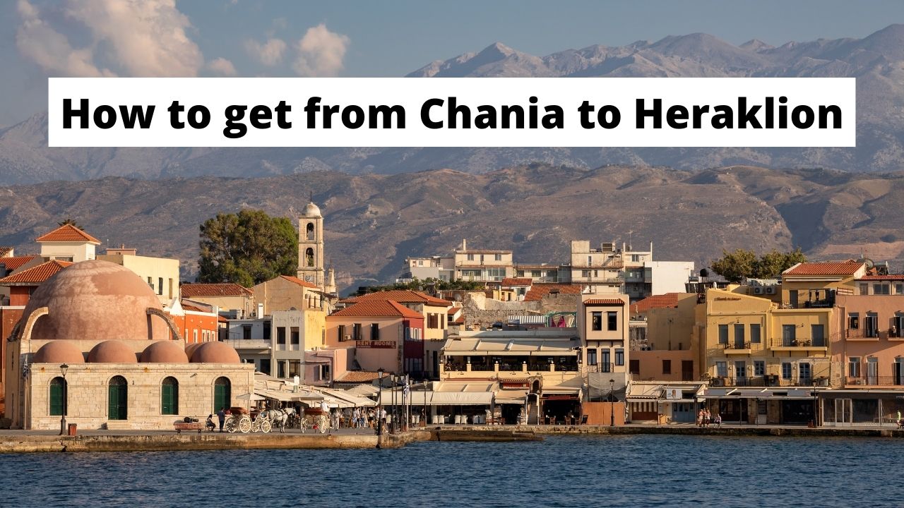 Kumaha carana angkat ti Chania ka Heraklion di Crete - Sadaya Pilihan Angkutan