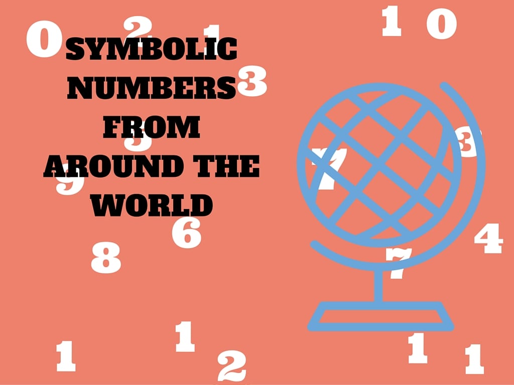 Symbolisia numeroita ympäri maailmaa