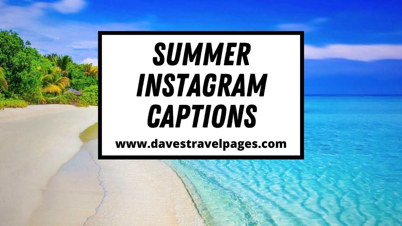 150 + légendes d'été sur Instagram pour vos photos ensoleillées